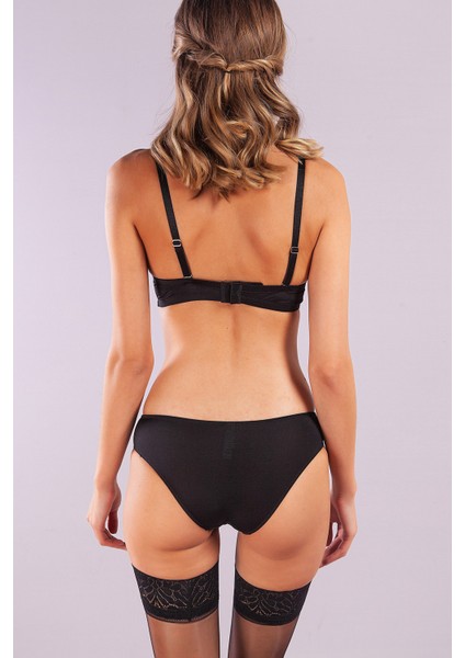 Golshan Gala Balconette Foam Cup Lace Bra, Siyah Konforlu ve Şık Sütyen, Strapless fırsatları