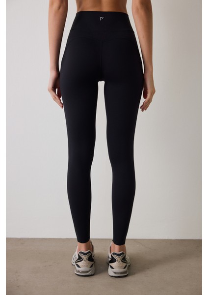 Siyah Hafif Destek Yüksek Bel Light Soft Tayt fırsatları