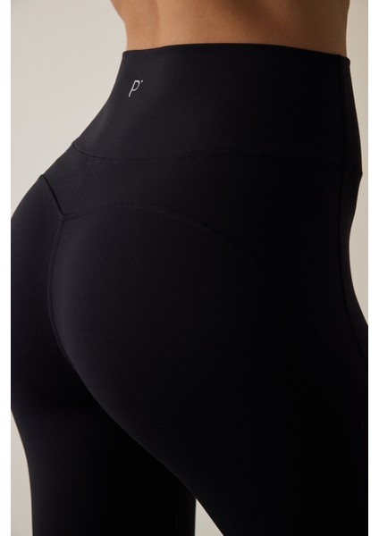 Siyah Hafif Destek Yüksek Bel Light Soft Tayt indirimleri