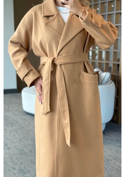 Camel New Tokyo Uzun Kaşe Kaban - 408021 indirimleri