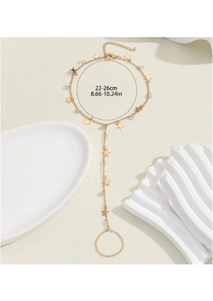 Işıltılı Taşlı Yıldız Model Kadın Şahmeranı fiyatları