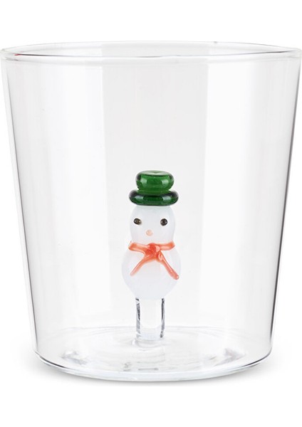 New Year Yılbaşı Cosa Kardan Adam Figürlü Su Bardağı fırsatları