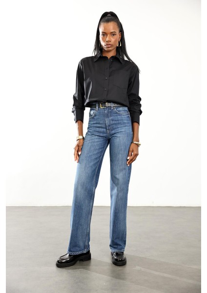 Siyah Maskülen Pamuk Gömlek 4112 fiyatları