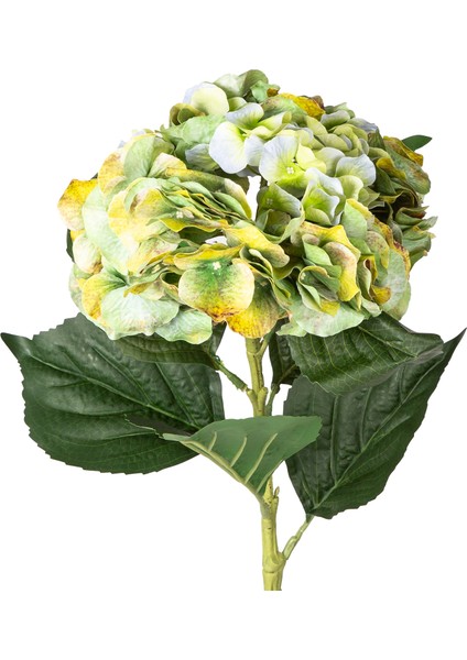 Yapay Çiçek, Ortanca, Islak Dokulu, Yeşil 106 Cm. fiyatları