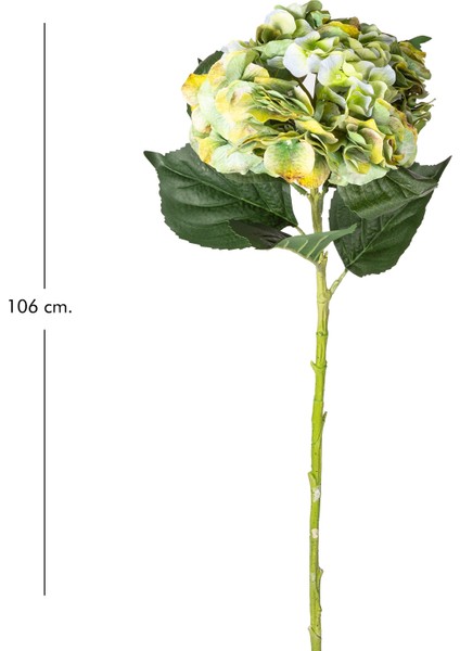 Yapay Çiçek, Ortanca, Islak Dokulu, Yeşil 106 Cm. modelleri