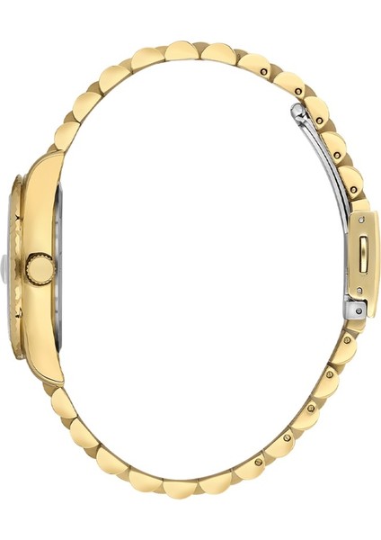 ES6941FE.150 Taşlı Tasarım Çelik Kordon Çelik Kasa 5 Atm Suya Dayanıklı Altın Renk Kadın Kol Saati fiyatları