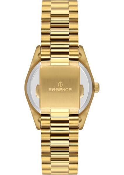 ES6941FE.150 Taşlı Tasarım Çelik Kordon Çelik Kasa 5 Atm Suya Dayanıklı Altın Renk Kadın Kol Saati modelleri