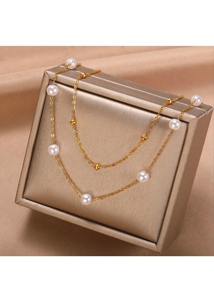 Şıklığınızı Tamamlayacak Iki Adet Inci Zincir Bileklik fiyatları