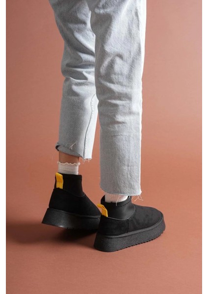 Cuen Siyah Süet Bot modelleri