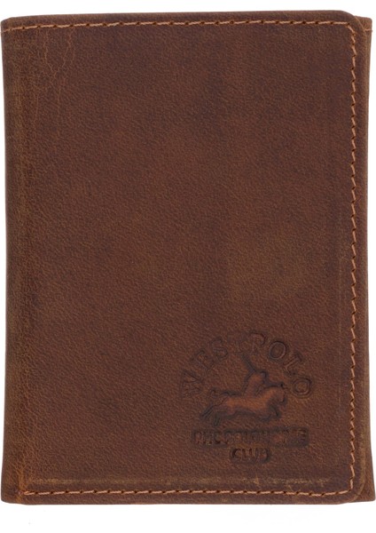 Hakiki Eskitme Deri Kağıt Para ve Kart Bölmeli Unisex Cüzdan - G2 Taba fırsatları