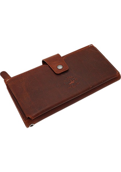 Hakiki Eskitme Deri El ve Omuz Askılı El Bandlı ve Telefon Bölmeli Kadın Cüzdanı - G2 Taba fiyatları