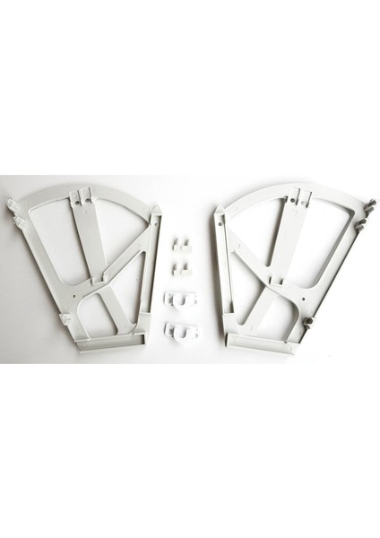 Açılır Kapanır Ayakkabılık Raf Bağlantı Aparatı Plastik 1 Takım Sağ Sol Farklı Bölmeli Gri Renk indirimleri
