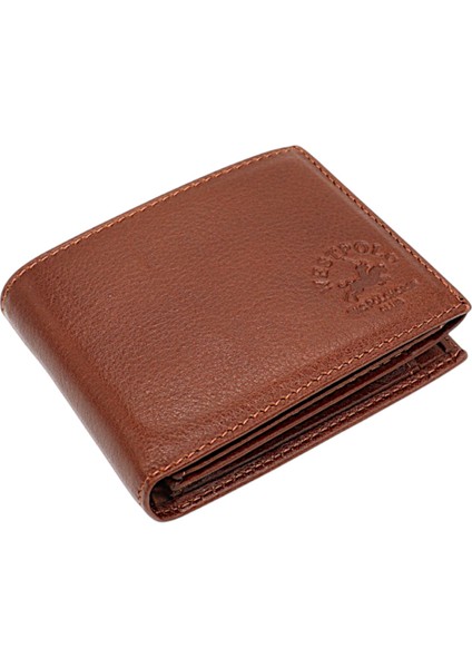 Hakiki Deri Kağıt Para, Bozuk Para ve Bol Kart Bölmeli Patlı Erkek Cüzdanı - Taba fiyatları