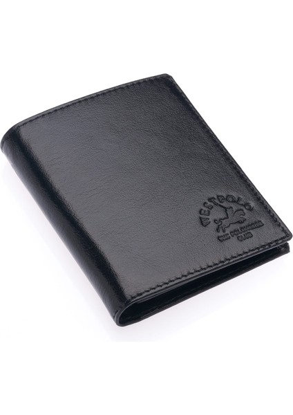 Hakiki Deri Kağıt Para ve Bol Kart Bölmeli Erkek Cüzdanı - Siyah fiyatları