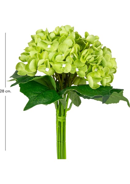 Yapay Ortanca Yeşil 28 Cm. modelleri