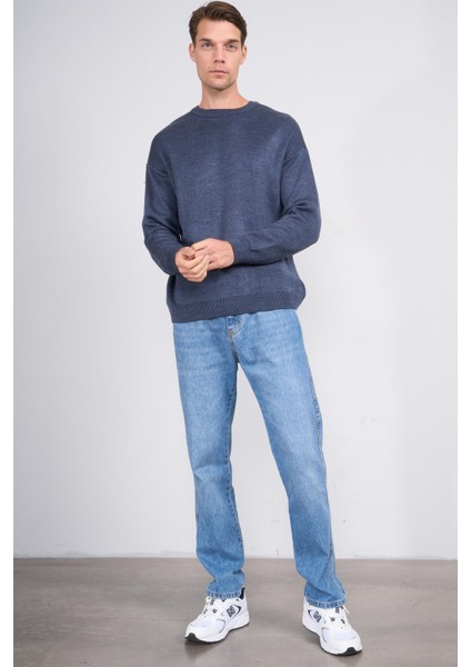 Çetinkaya Mentality 5290 Bisiklet Yaka Akrilik Triko Indigo fiyatları
