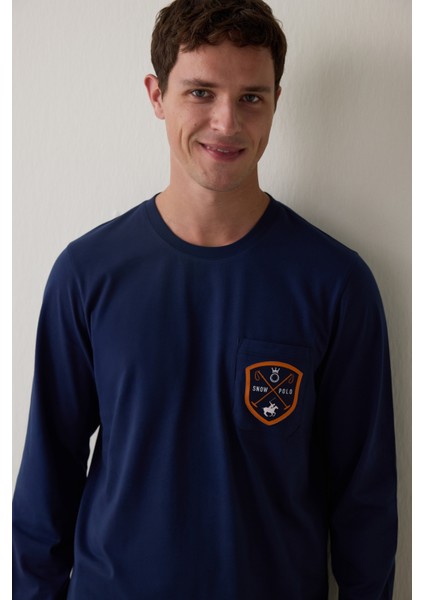 Horse Erkek Oversize Uzun Kollu Pijama Takımı fırsatları