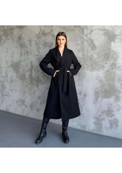 Şal Yaka Kaşe Manto indirimleri