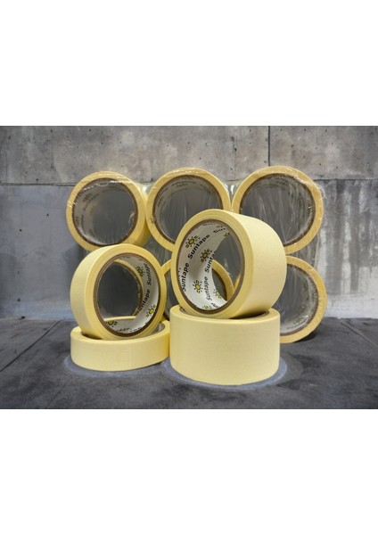 Maskeleme Bandı 24MMX25MT (6'lı Paket Kağıt Bant)