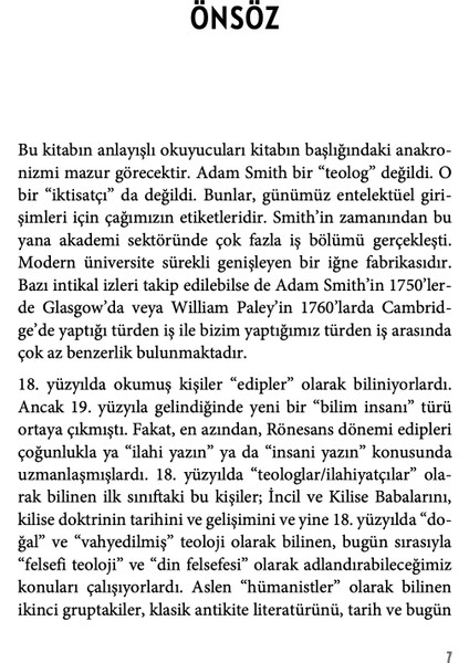 Teolog Olarak Adam Smith - Ed. Paul Oslington fırsatları