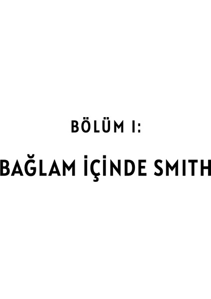 Teolog Olarak Adam Smith - Ed. Paul Oslington