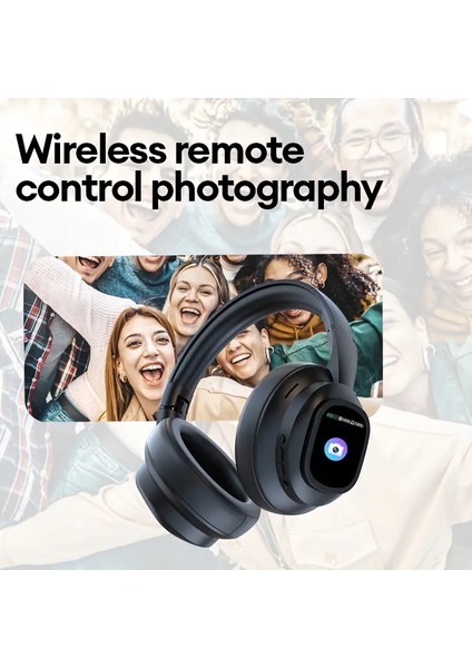 Aı Akıllı Bluetooth LCD Dokunmatik Ekran Kulaklık 155 Dil Çeviri, Yapay Zekâ Asistan, Mikrofonlu