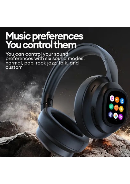 Aı Akıllı Bluetooth LCD Dokunmatik Ekran Kulaklık 155 Dil Çeviri, Yapay Zekâ Asistan, Mikrofonlu fiyatları