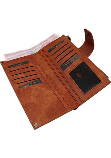 Hakiki Eskitme Deri El ve Omuz Askılı El Bandlı ve Telefon Bölmeli Kadın Cüzdanı - Tg Taba indirimleri