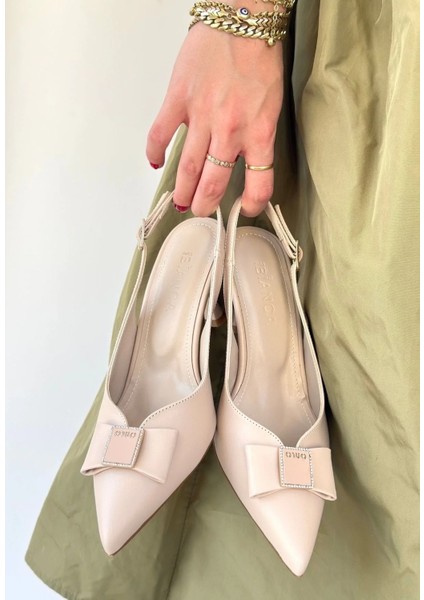 Sean Bej Cilt Topuklu Ayakkabı fiyatları