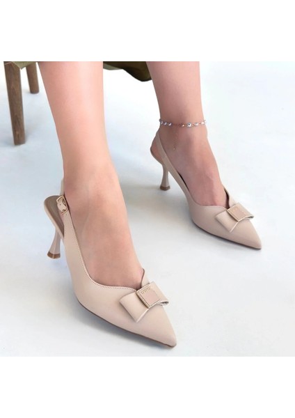 Sean Bej Cilt Topuklu Ayakkabı fırsatları