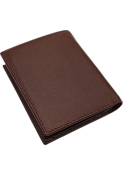 Tonka Kağıt Para, Bozuk Para ve Bol Kart Bölmeli Hakiki Deri Erkek Cüzdanı - Kahverengi indirimleri