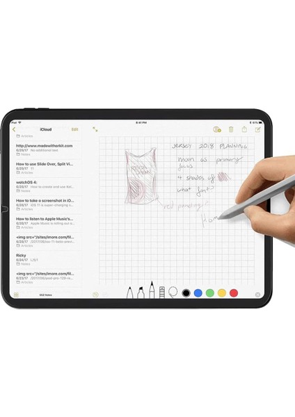 Samsung Galaxy Tab A11 8.7 Inç Mat Ekran Koruyucu Şeffaf