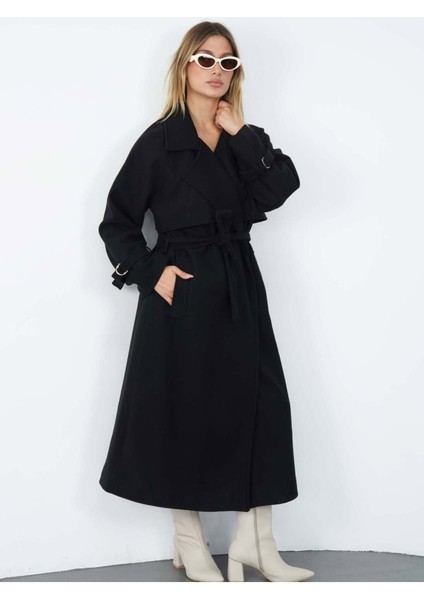 Kurvaze Robalı Kaşmir Kumaş Manto