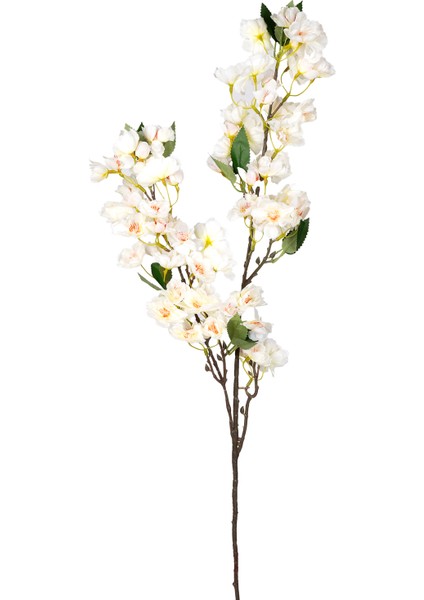 Yapay Bahar Dalı - Kiraz Çiçeği Beyaz 90 Cm.