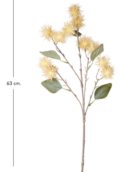 Yapay Top Çiçek Krem 63 Cm. modelleri