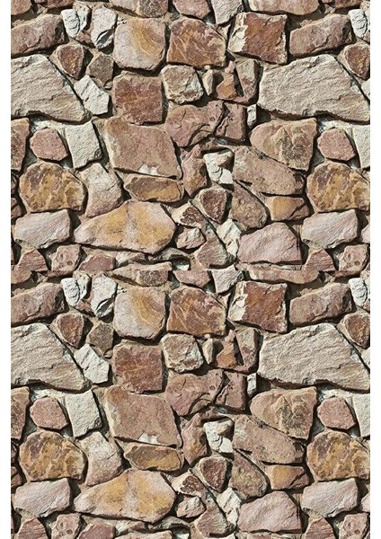 Bien Exclusive 7080 Taş Desenli 3D Stone Dağınık Taş Desenli Duvar Kağıdı 5 M²
