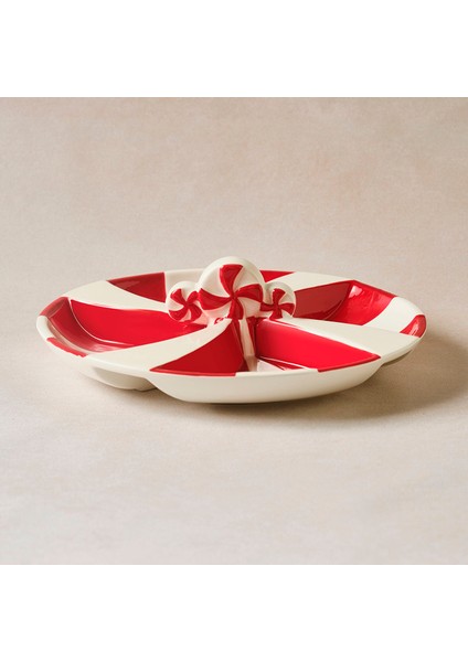 New Year Yılbaşı Candy Twist Bölmeli Sunumluk 26,7 cm fiyatları