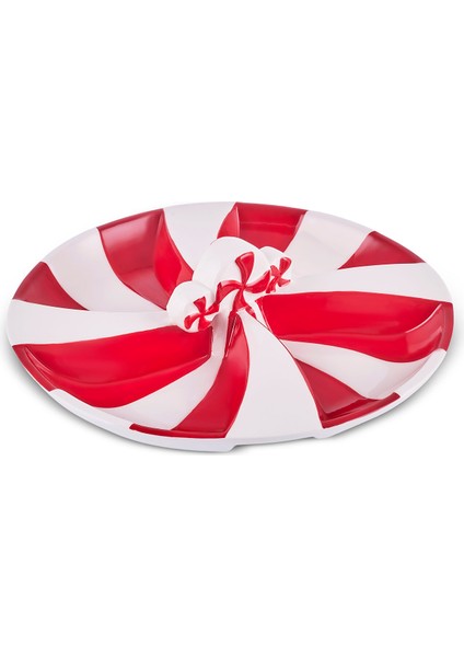 New Year Yılbaşı Candy Twist Bölmeli Sunumluk 26,7 cm fırsatları