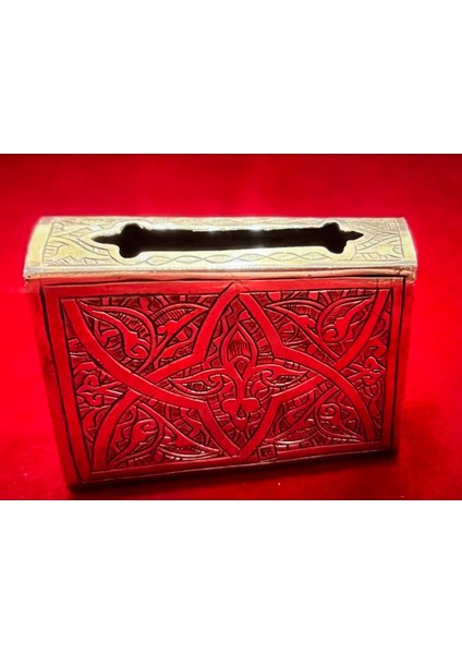 Gümüş Antika Kibritlik 5,5cm 4cm Ölçülerinde 25.5 Gram Ağırlığında indirimleri