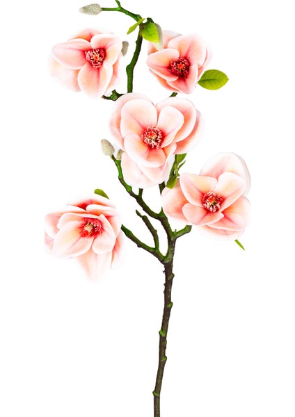 Yapay Manolya Dalı Pembe 75 Cm.