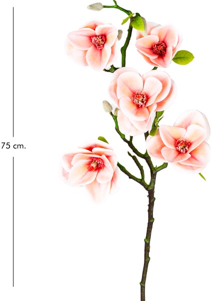 Yapay Manolya Dalı Pembe 75 Cm. modelleri
