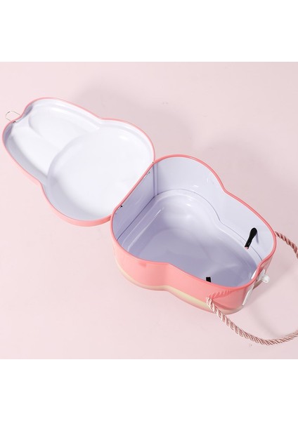 Sevimli Tavşan Tasarımlı Kilitli Metal Kumbara – 12.5X9X14.5 Cm, Renkli, Dayanıklı fırsatları