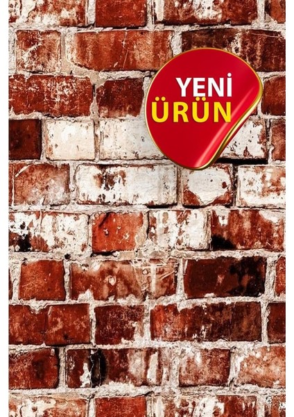 Bien Exclusive 7360 Kiremit Renk Geçmeli Taş Desenli 3D Görünüm Duvar Kağıdı 5 M² modelleri