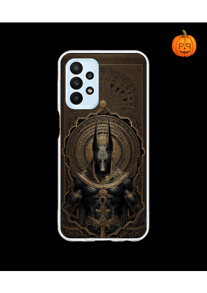 Samsung Galaxy A23 Uyumlu Şeffaf Kılıf Antik Mısır 1 Tasarımlı