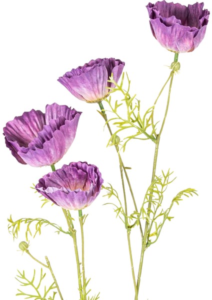 Yapay Çiçek Gelincik Mor 70 Cm. fiyatları