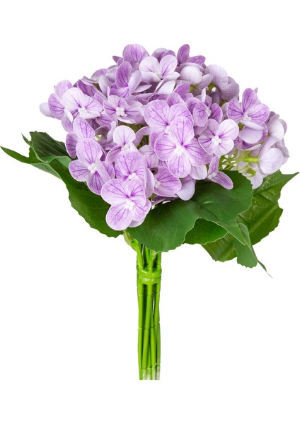 Yapay Ortanca Mor 28 Cm.