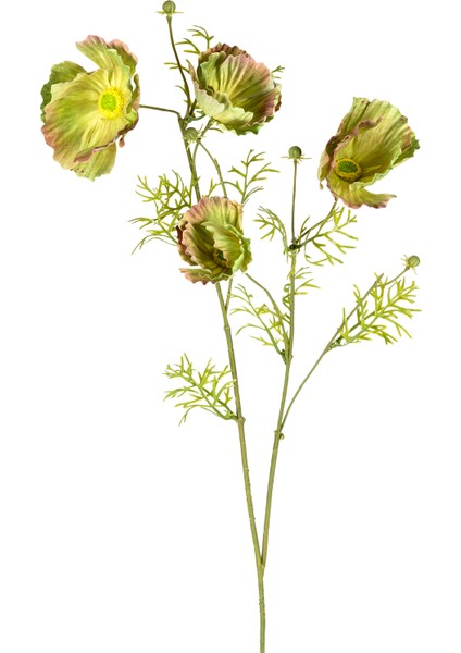 Yapay Çiçek Gelincik Yeşil 70 Cm.