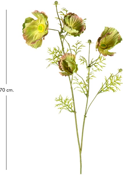 Yapay Çiçek Gelincik Yeşil 70 Cm. modelleri