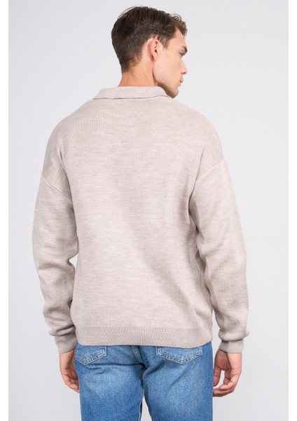 Çetinkaya Mentality 5269 Erkek Polo Yaka 2/35 Akrilik Triko Vizonmelanj fırsatları
