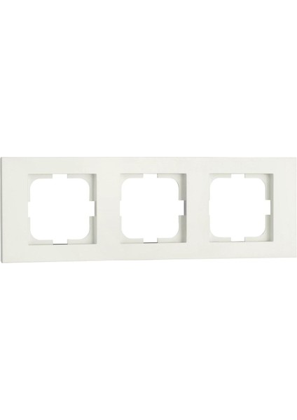 12 Adet Grano Beyaz Üçlü Çerçeve - 12 Adet fiyatları